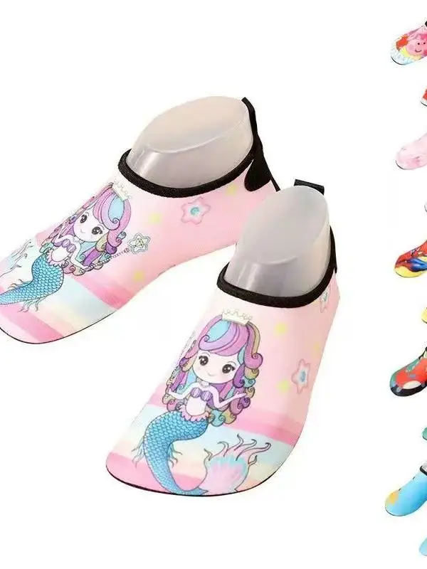 

Children's Cartoon Anti-slip Soft-soled Swimming Beach Sos ex Creek-crossing oes Lightweight Travel Gear under 50