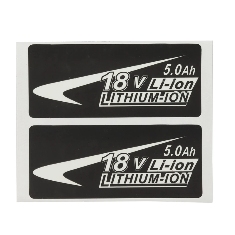 10 Sets Of BL1830 Label Lithium Ion Battery 18V Sticker Label Suitable For Makita 18V Battery Logo