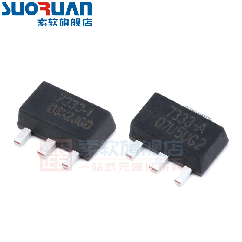 Free shipping    HT7333-A HT7333-1 SOT-89 (LDO)     10PCS