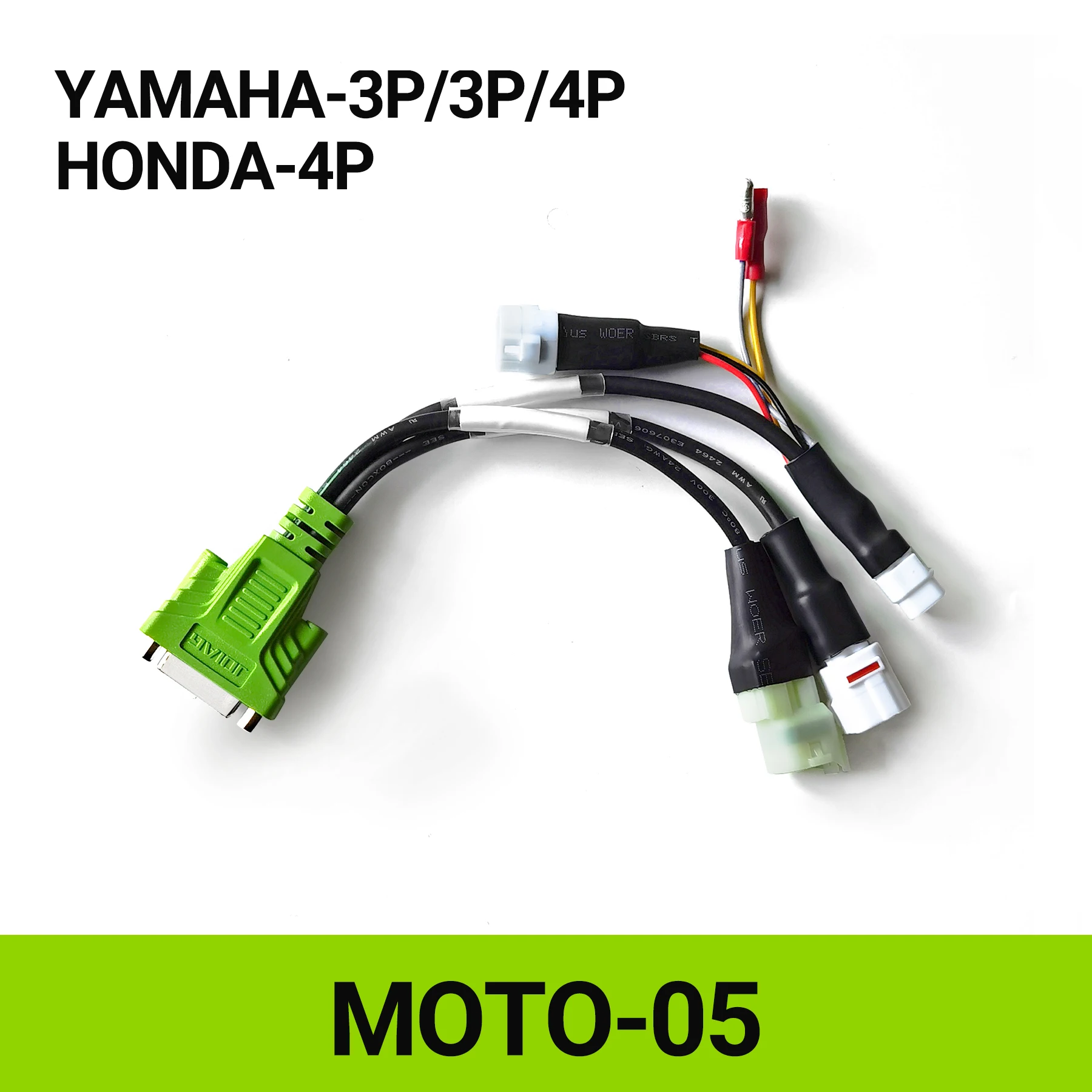 Cable adaptador de escáner OBD2 para diagnóstico de motocicleta, conector para BMW 10P, Ducati 4P, KAWASAKI-2/4P, SUZUKI-2/6P, Harley-4P/6P