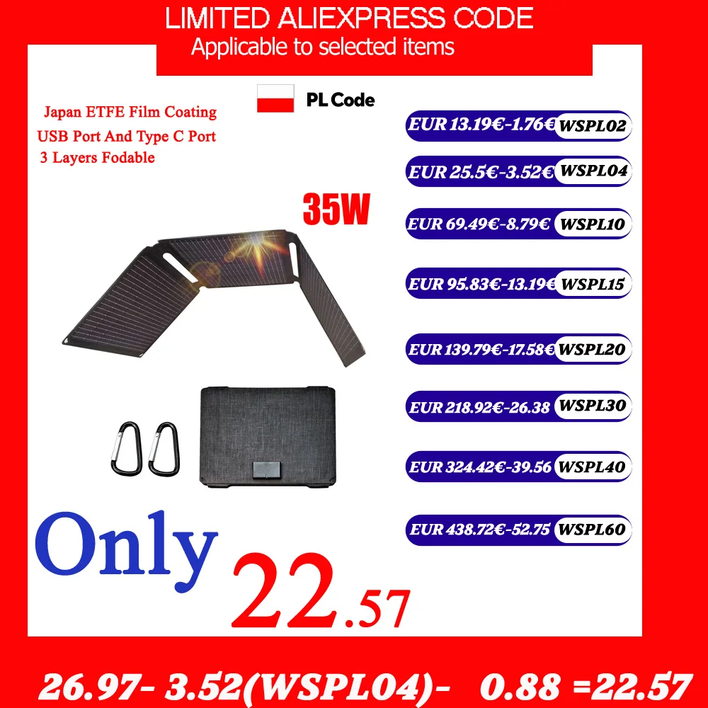 Flexible Solar Panel 40-150W 18V