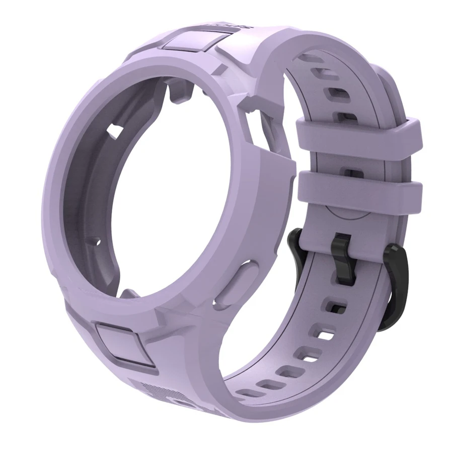 Horlogeband van hoogwaardig siliconen voor Huawei Watch GT 3 4 5 41mm 46mm met volledige beschermhoes