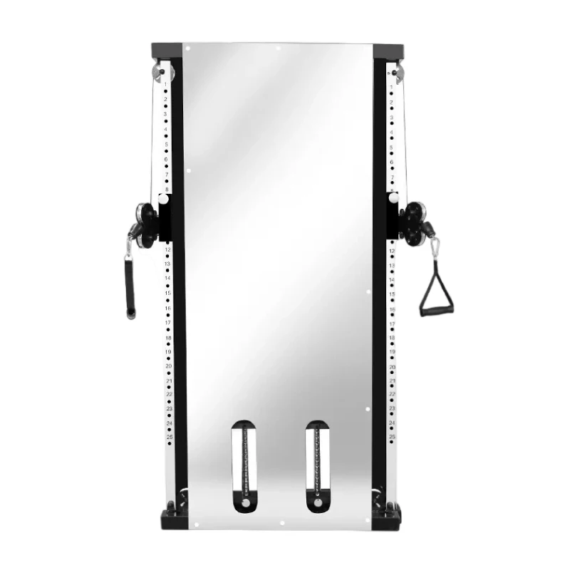 Commercial Ultra Thin Wall Mounted Functional Trainer Selectorized Weight Stack Full Body Strength Training Gym Equipment