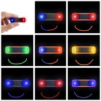 Mini LED Solar Power Car Warning Light Night Security Lamp Car Alarm Alarm Solar Power Simulated Anti-Theft Wireless Cautio J3E3