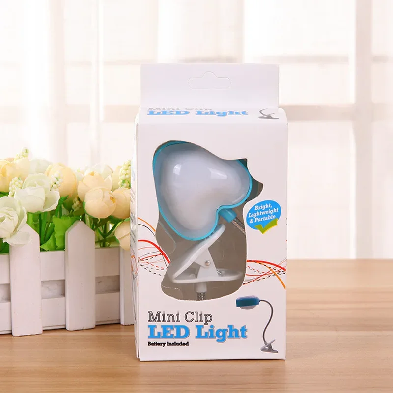 Heart Shape Desk Light LED Night Light Girl Room Decor Mini LED Lamp