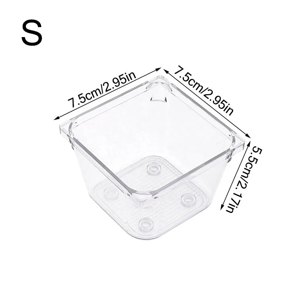 Durable S/M/L/XL/XXL Desktop Storage Box Transparent Sundries Sorting Storage Organizer Plastic Drawer Cosmetics Organizer Boxes