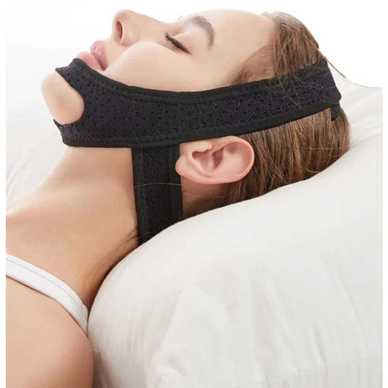 

Breathable Comfortable Anti Snoring Facial Support Strap Fixed Protective Chin Mask Pressure Mask Holiday Gift Anti Snore Strap
