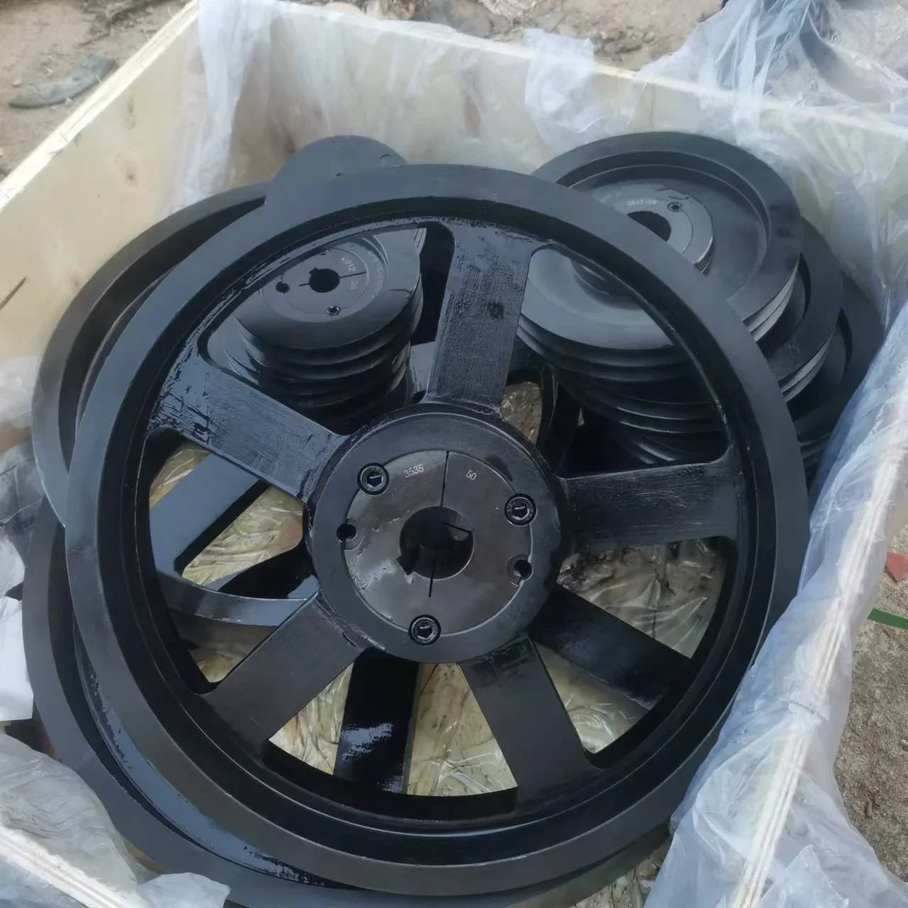 flywheel Square hay baler parts agricultural machinery