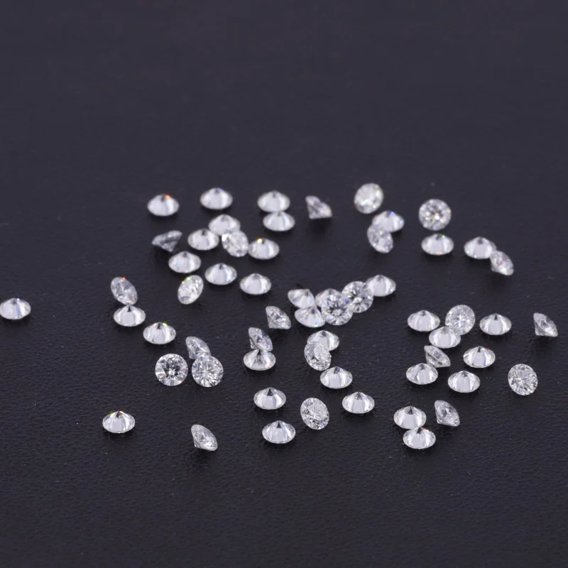 starsgem 1.3mm wholesale diamond lab grown hpht vs clarity DEF clear round melee lab diamonds