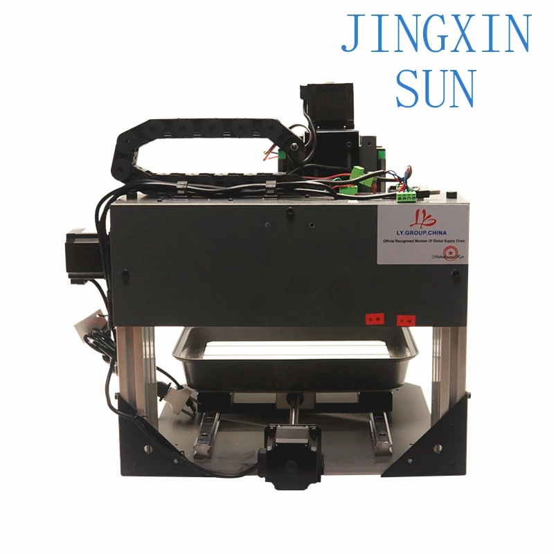 220V 110V Water Tank 3020 CNC Router Square Line Rail Track PVC Wood Engraving Machine 5axis 3 4 Axis 500W DC Spindle 2PCS ER11