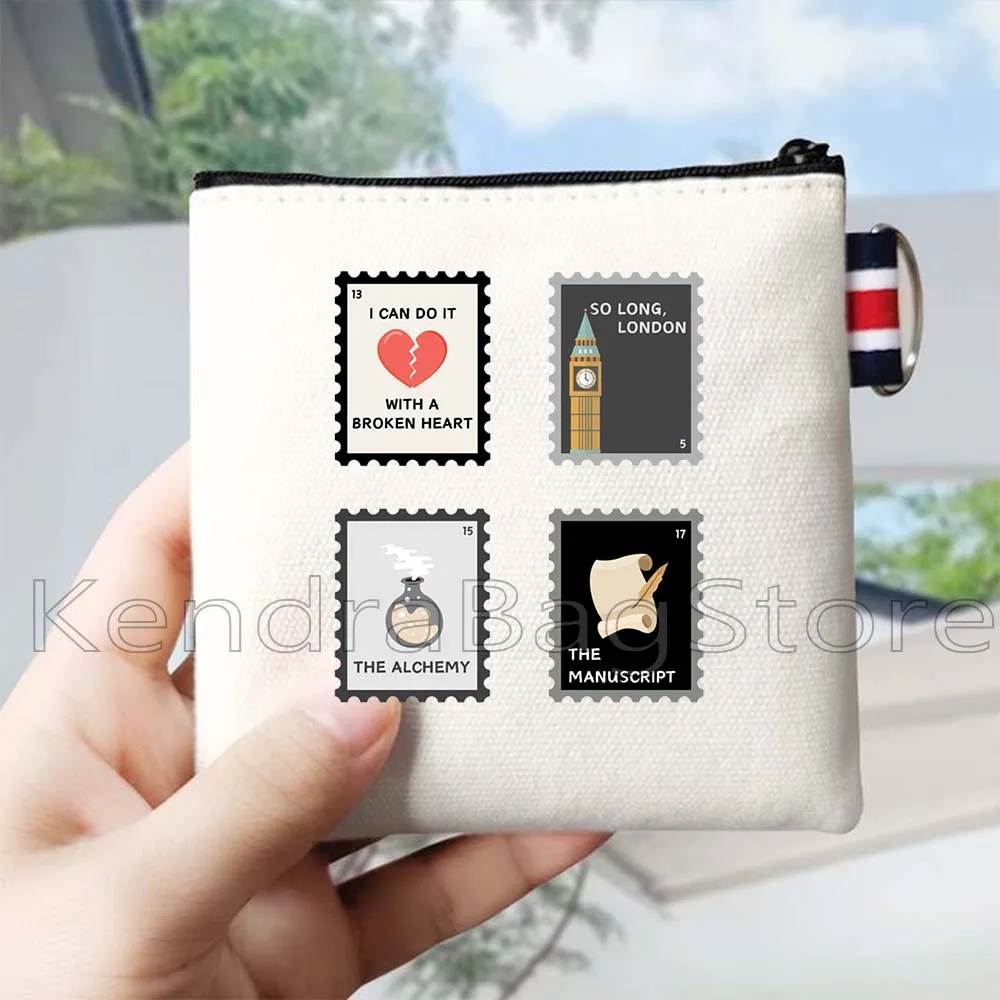 Italien Pisa Paris Rom London New York Pharao Japan Barcelona Poststempel Canvas Geldbörse Schlüsseletui Kleine Kartentasche Brieftasche Beutel