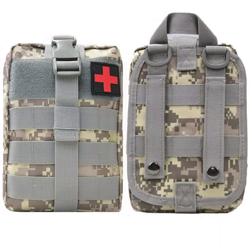 

Outdoor Sport Waist Belt Pack Tactical First Aid Kits Medical Bag Hunting Emergency Tools Pack Hiking Camping Survival Pouch