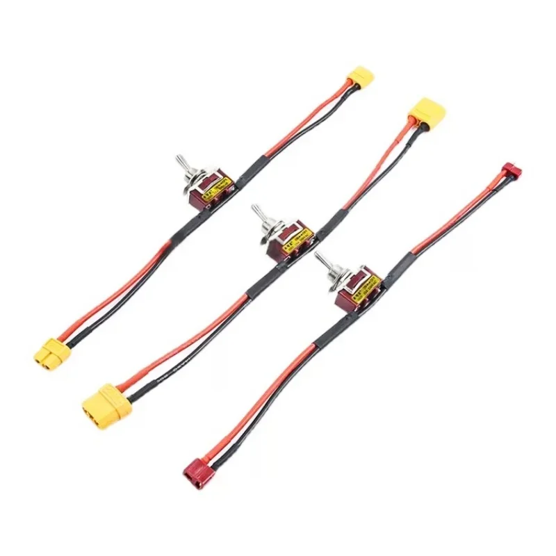 Grote Stroom Hoge Belasting Voeding Schakelaar XT30 XT60 XT90 T Plug Tuimelschakelaars Voor RC Model ESC Motor Aansluiten Onderdelen