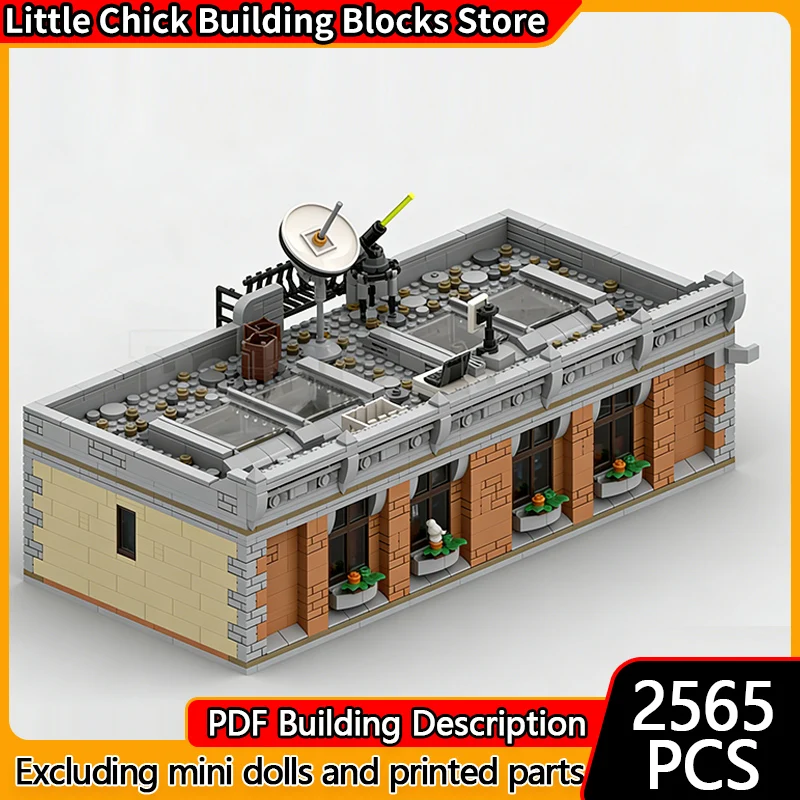 

City Street View Model MOC Building Bricks Popular TV Drama Scene Modular Technology Children Holiday Gifts Assemble Toys Suit