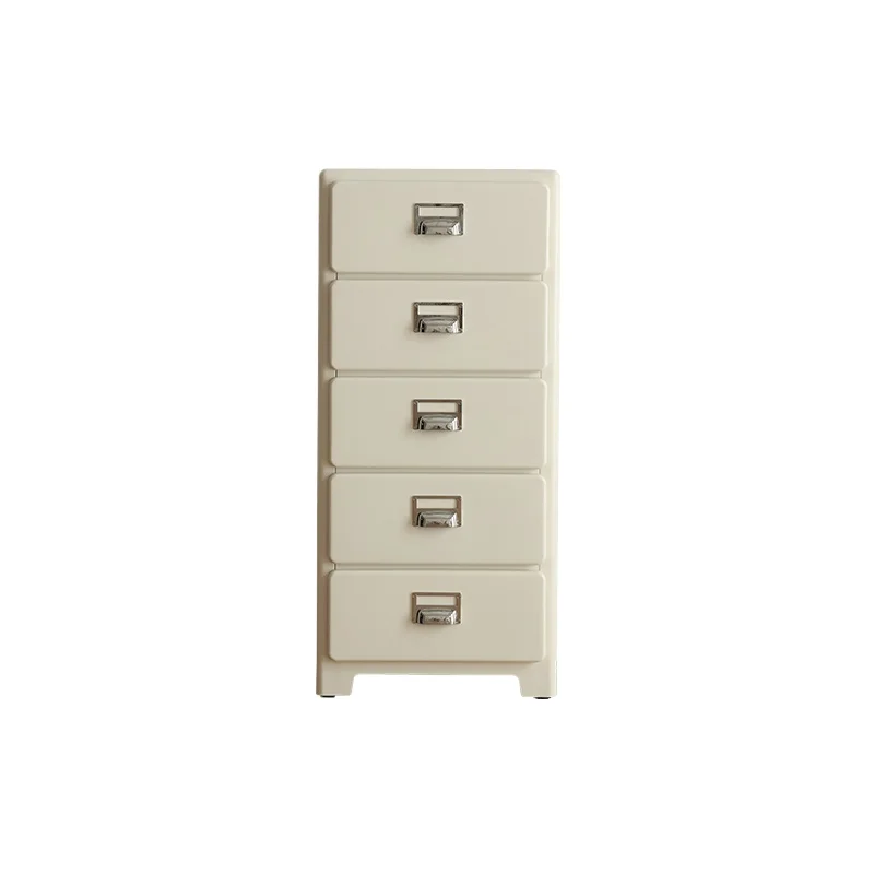 

Retro tin cabinet chest of drawers living room sofa side cabinet ins metal drawer storage cabinet
