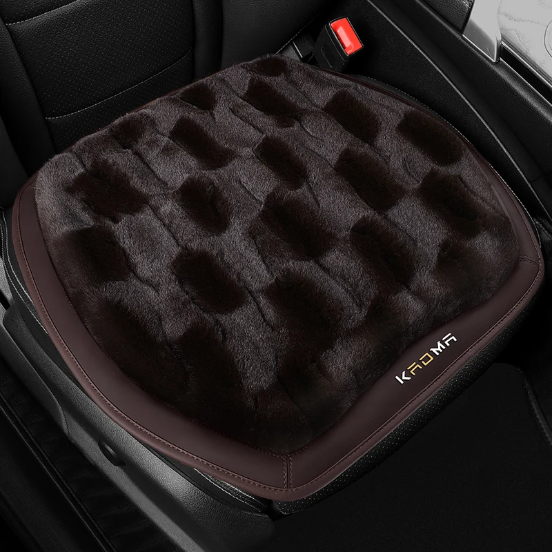 Winter imitation plush car seat cushion thickened warm multi-piece seat cover light luxury simple comfortable seat cover