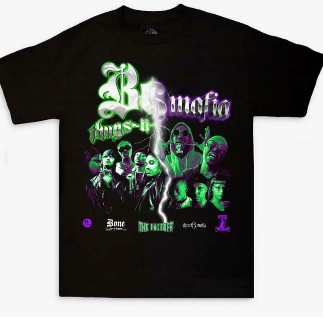 

Футболка Bone Thugs-N-Harmony и Three 6 Mafia Limited Edition NZ035