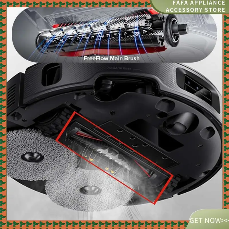 

9 шт. запасные части для Roborock Saros Z70/G30, космические вакуумные насадки, роликовая боковая щетка, мешок для пыли, фильтры, подушечки для швабры-A70Z