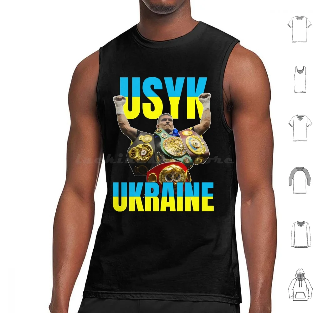 Oleksandr Usyk , Boxing , Ukraine , Boxer , Alexander Usyk Tank Tops Vest Sleeveless Oleksandr Usyk Usyk Oleksandr