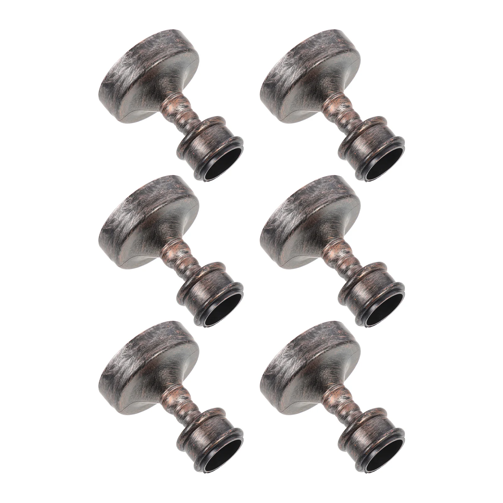 

6pcs Electronic Holder Flameless ABS Simple Desktop Candlestick Decor Home Restaurant Bar Party Festival Scene