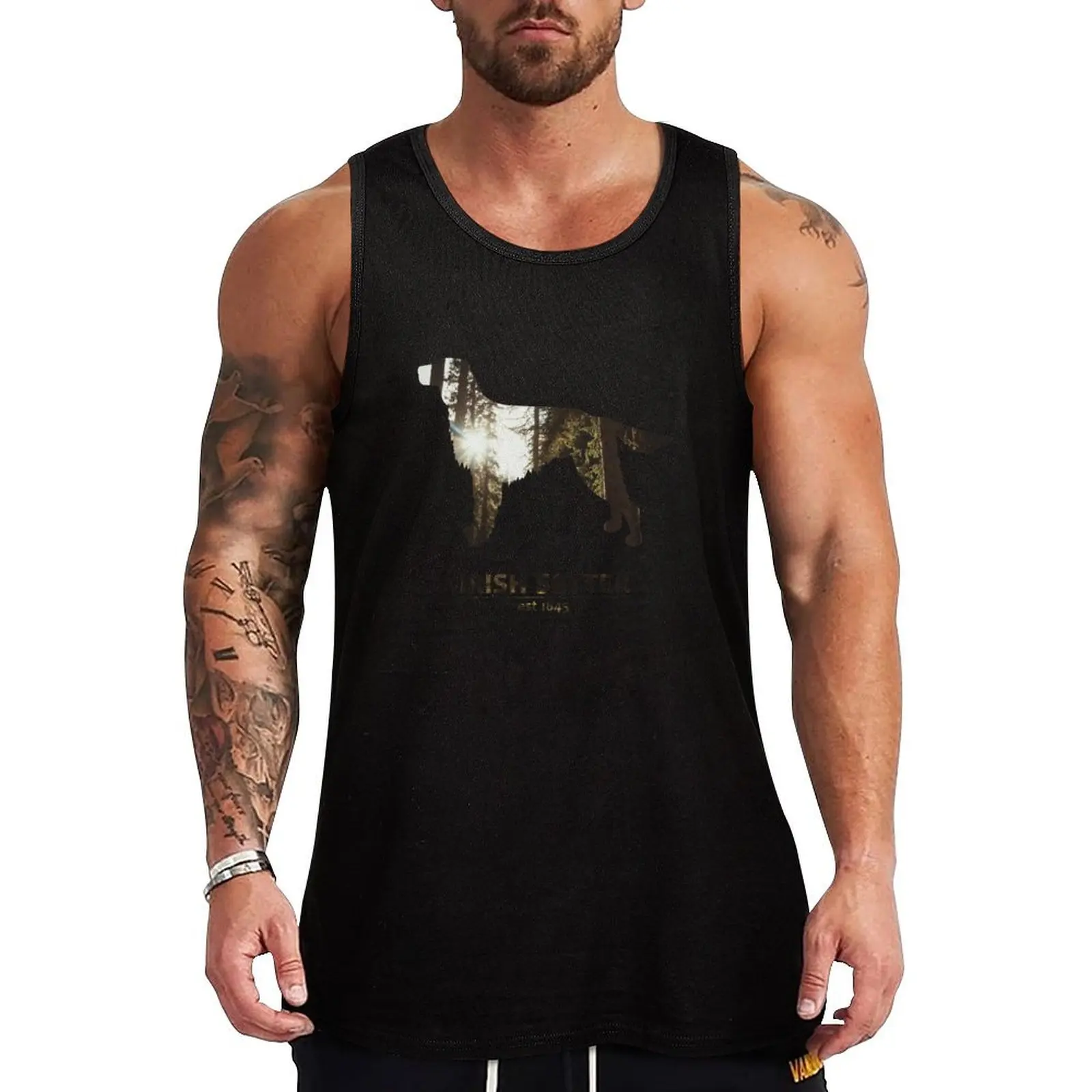 

Irish Setter Red Setter Graphic design Tank Top gym shirt man gym training accessories men clothing mens clothing