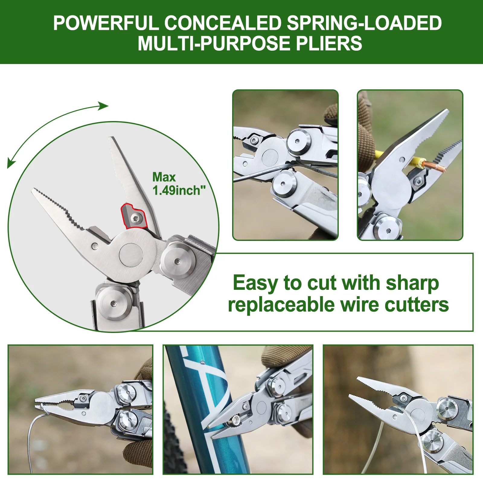 NexTool Flagship Captain Multitool Plier 19 In1 EDC Pocket Survival Knife Folding Hand Tool Camping Knife Saw Outdoor Multi-Tool