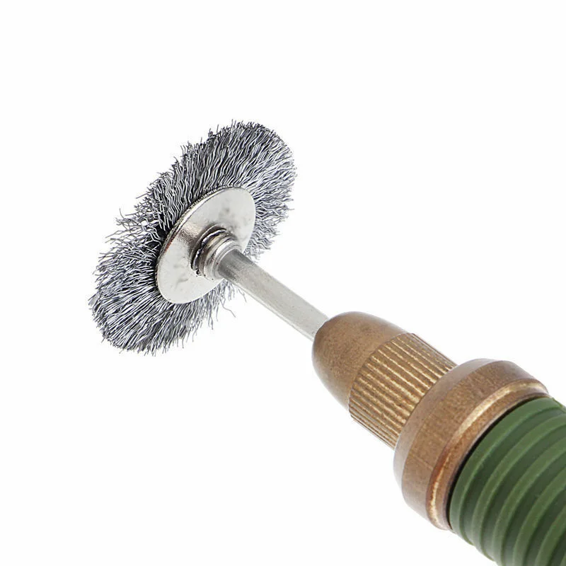 Steel Wire Wheel Brush Cup Set of 10 for Rotary Electric Tools Suitable for Removing Rust Oxide Layers and Polishing Metals