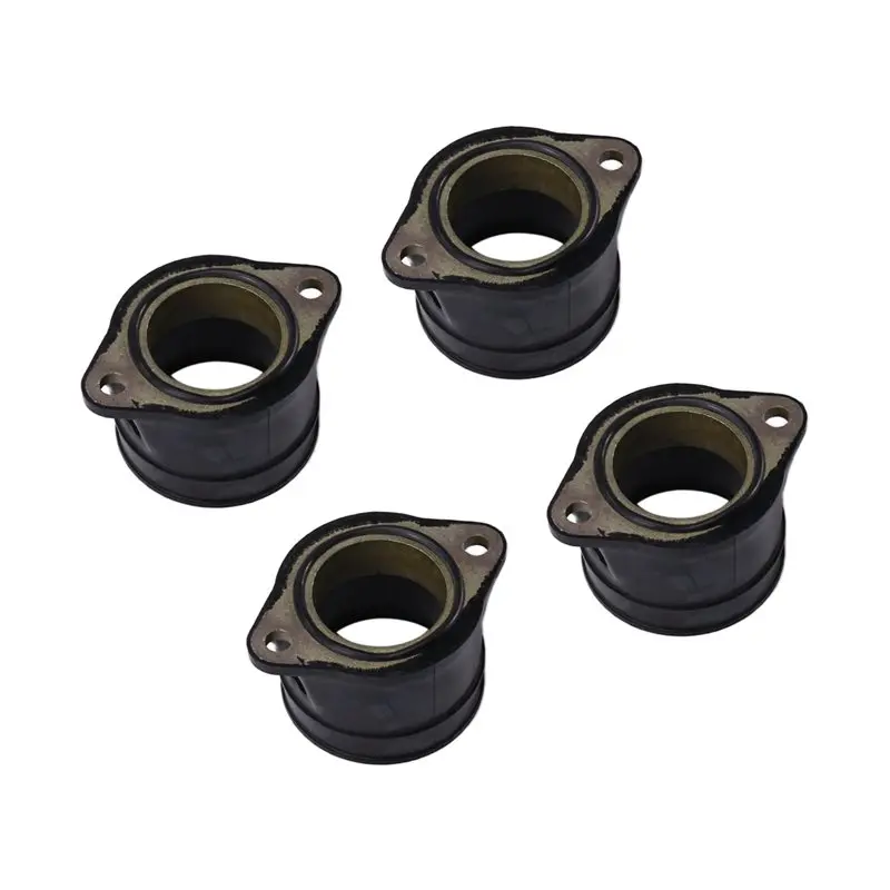 AB16-For Kawasaki ZR1100 Zephyr ZR1100 ZR1100A 92-06 16065-1253, 92055-1295 Carburetor Intake Manifold Boot Joint 4-Pack