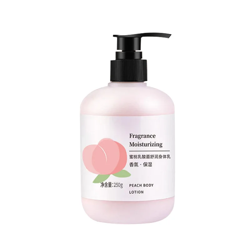 Fruit Body Milk, Peach, Mango, Strawberry, Smooth, and Lasting Fragrance    Moisturize, tender, smooth Skin care