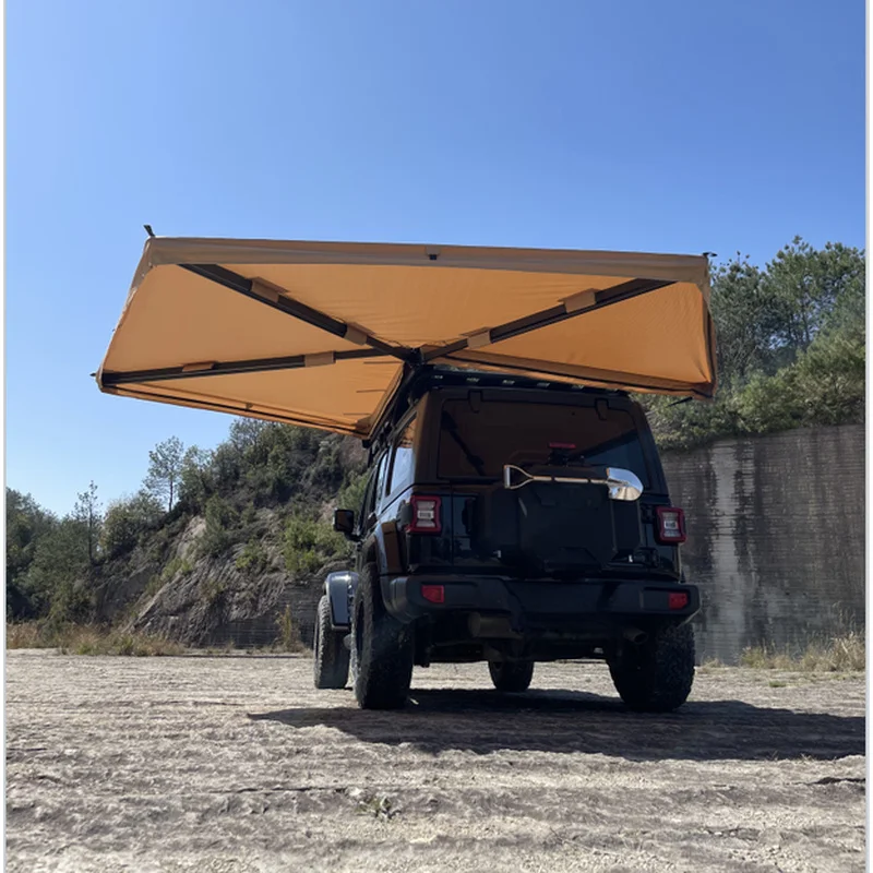 Car Accessories 4x4 Off-Road Automatic Pop Up Aluminum Hard Shell Rooftop Tent For SUV Pickup