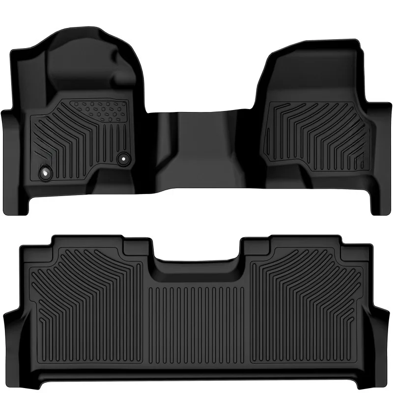 

Floor Mat Liner 3D TPE for 2017 2018 2019 2020 2021 2022 2023 2024 Ford F-250/F-350 Super Duty Crew Cab United States