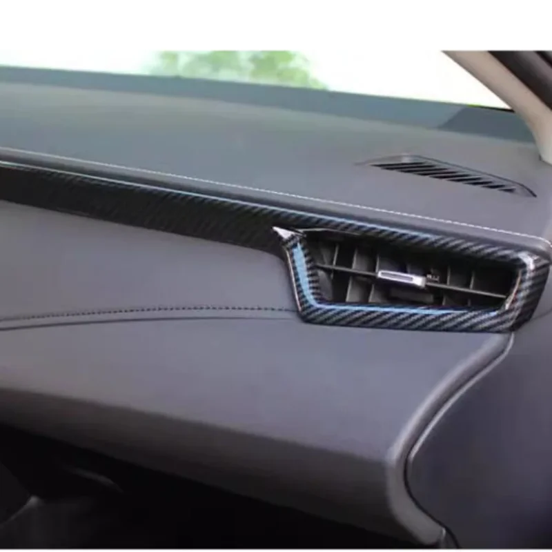 

ABS Car Left+Right Air Vent Cover Trim Decoration Frame Stick Interior Accessories For Toyota Corolla Cross XG10 2022 2023 2024+