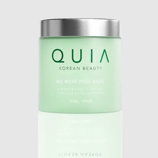 50ml QUIA Korean Toner Pads Original Beauty Zero Pore Pads Deep Cleansing Pore Minimizing 70pcs Gentle Exfoliating Cotton Sheet