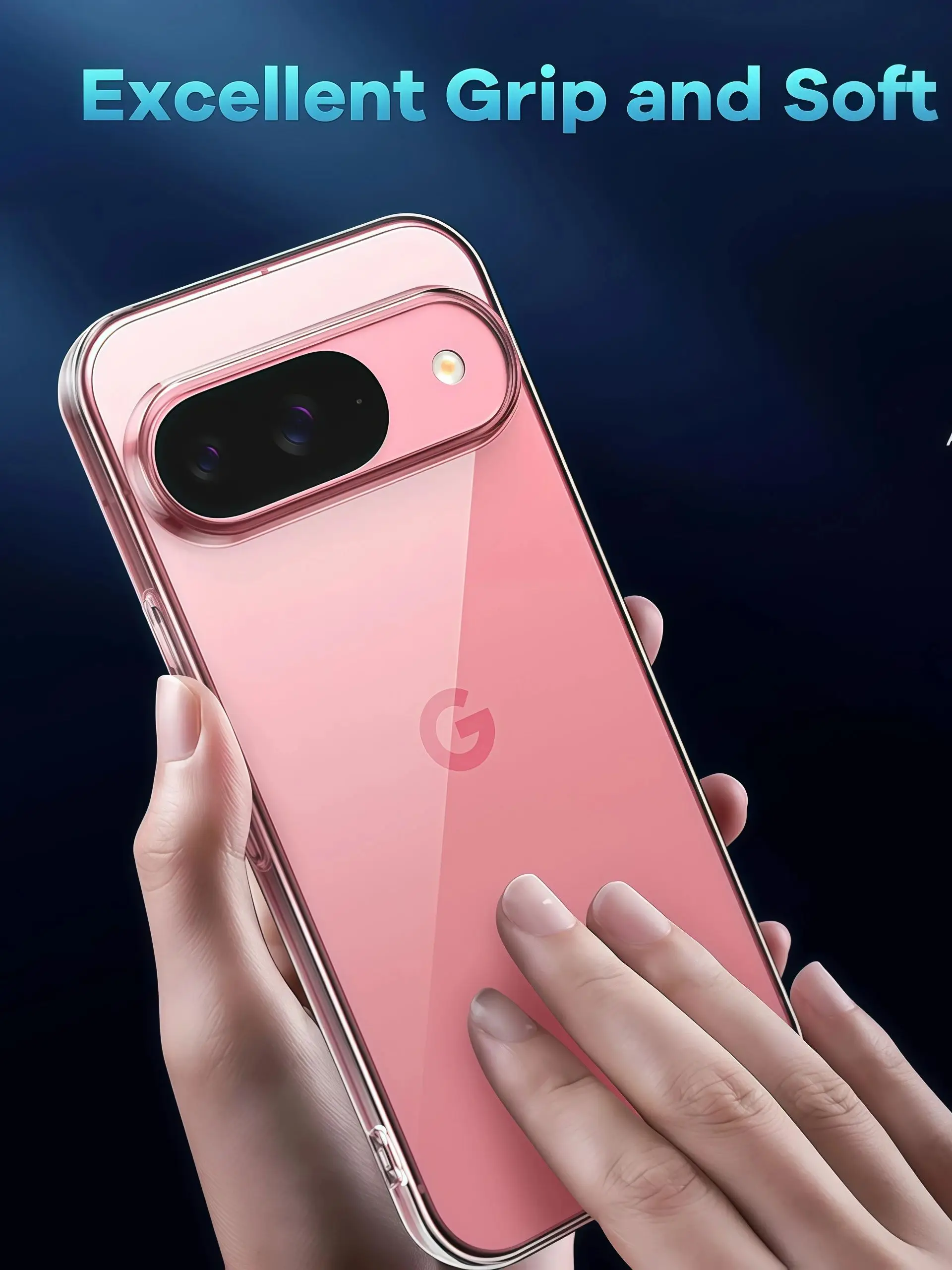 Ultra cienkie, przezroczyste etui na telefon Google Pixel 11 10 9 Pro XL 8 7 6 Pro 10a 9a 8a 7a 6a, miękka silikonowa obudowa z TPU — 2