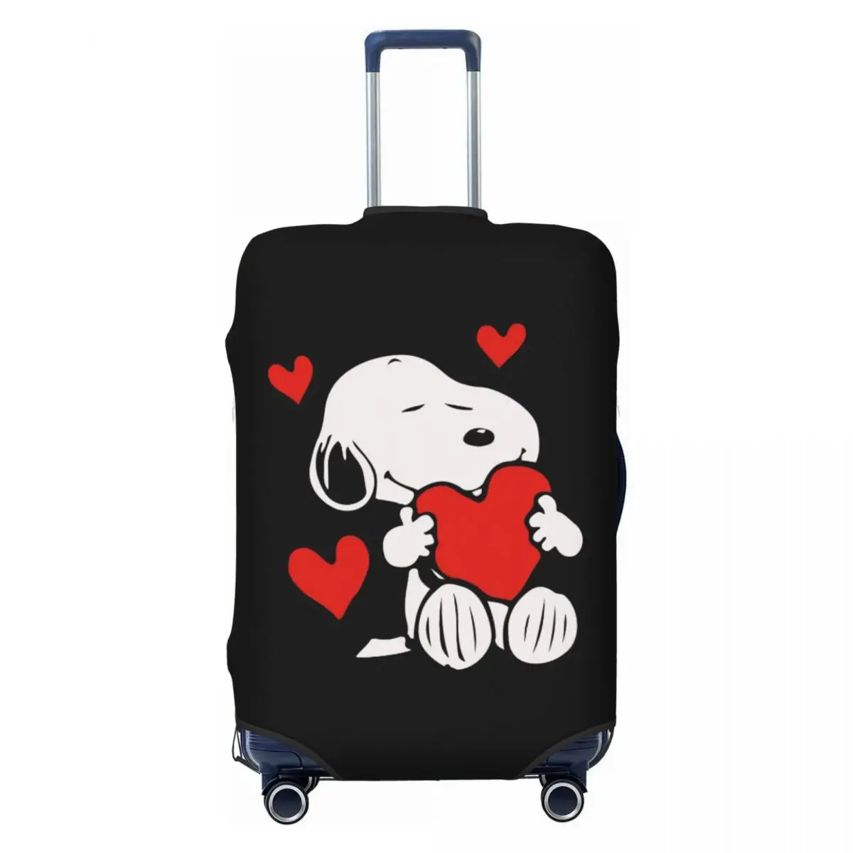 

Чехол для чемодана Custom S-Snoopys Animatd Cartoon LOVE, пылезащитный, для путешествий, подходит для чемоданов 18-32 дюйма