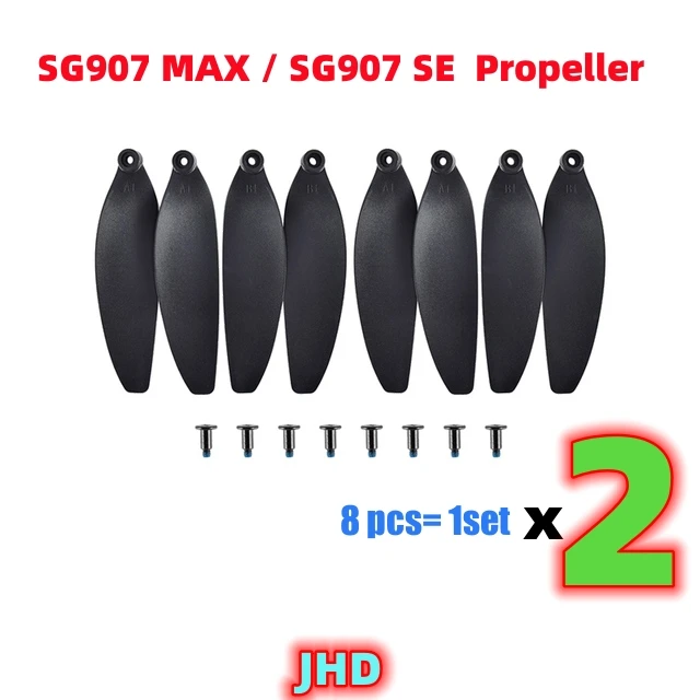 Jhd Sg907 Max Propeller/Sg907 Se Zll Orignal Propeller Voor Sg907 Max 4K Drone Blade Deel