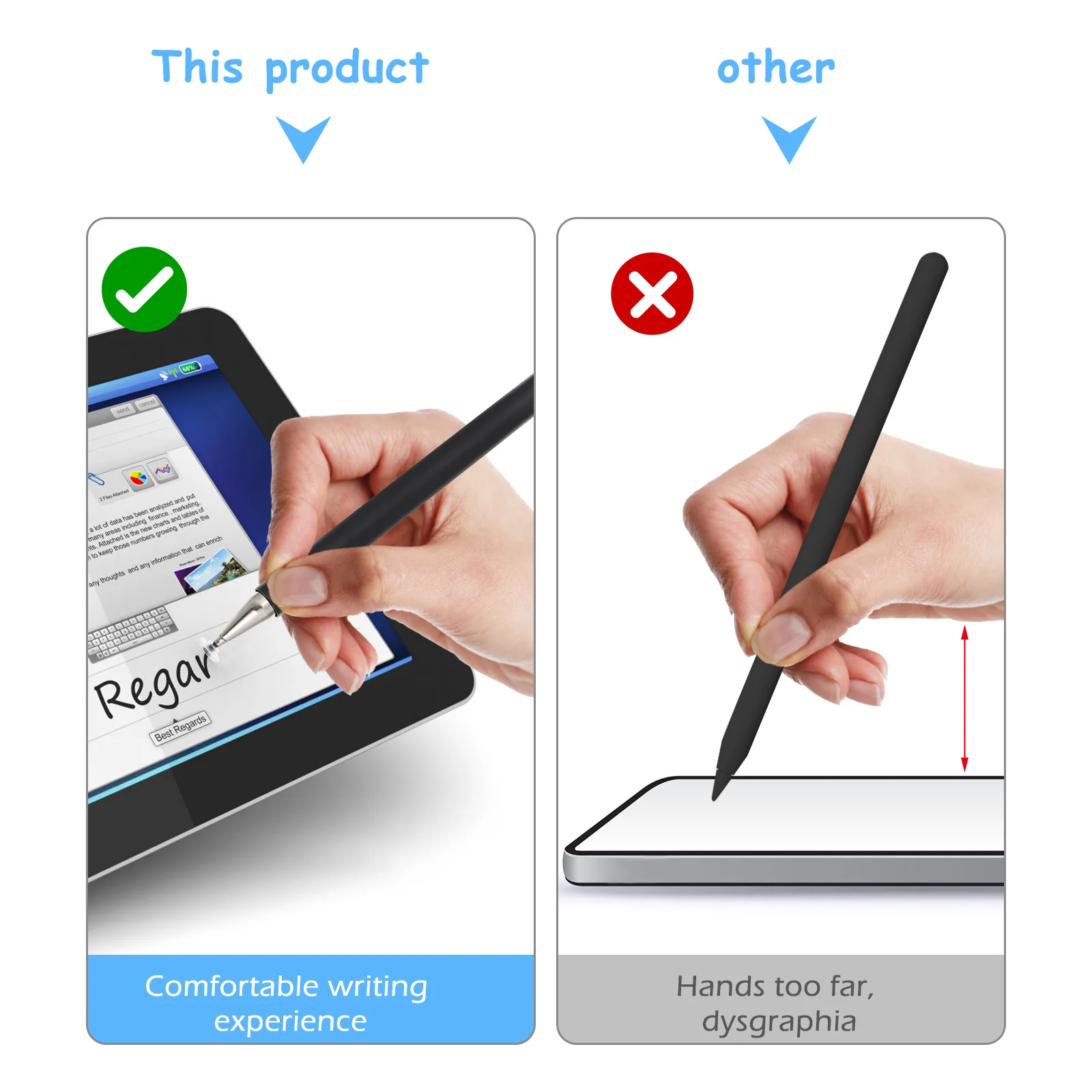 

Touch Stylus Capacitive Pen Disc Tip Pencil Universal Digital Screen Pens Aluminum Alloy for Phone