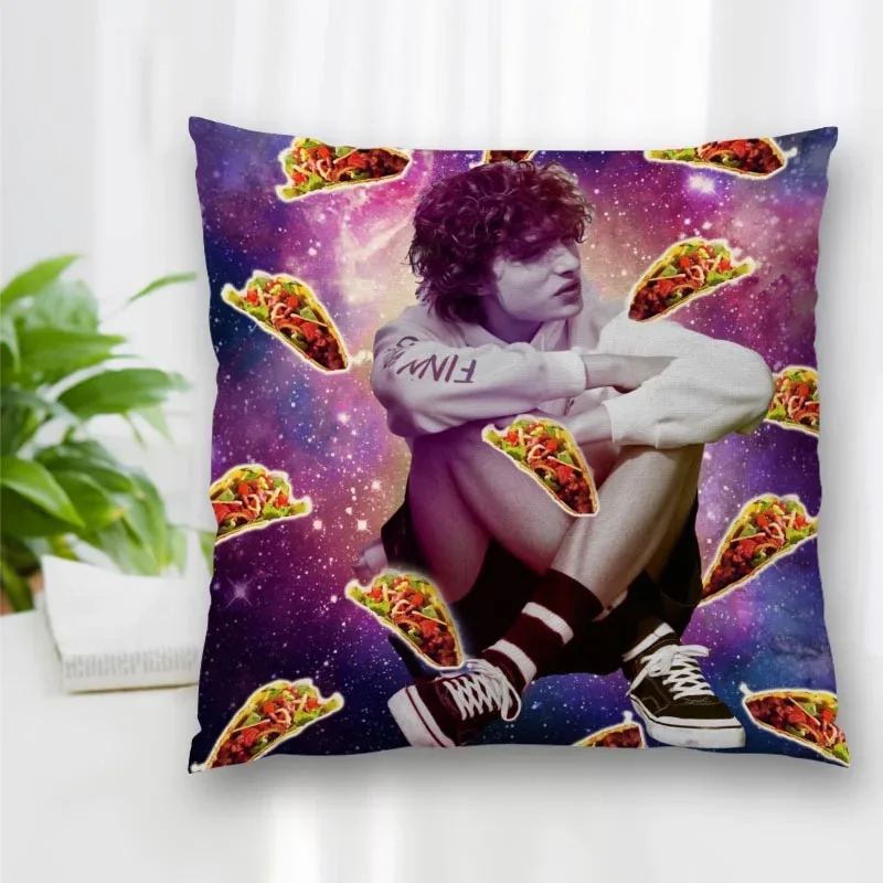 Custom Finn Wolfhard Pillowcase with Zipper Bedroom Home Office Decorative Pillow Sofa Pillowcase Cushions Pillow Cover 9.29