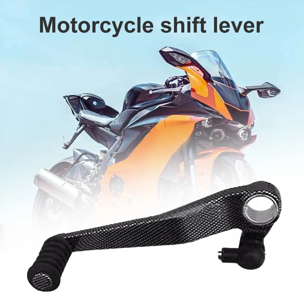 Gear Shift Pedal Lever Replacement for Suzuki RF900R 1994 1998 & For GSXR600 1992 2005 Carbon Material User Friendly