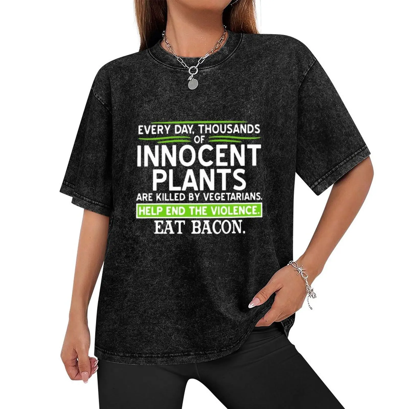 Every Day Thousands Of Innocent Plants Are Killed By Vegetarians Shirt T-Shirt cute tops fruit of the loom mens t shirts