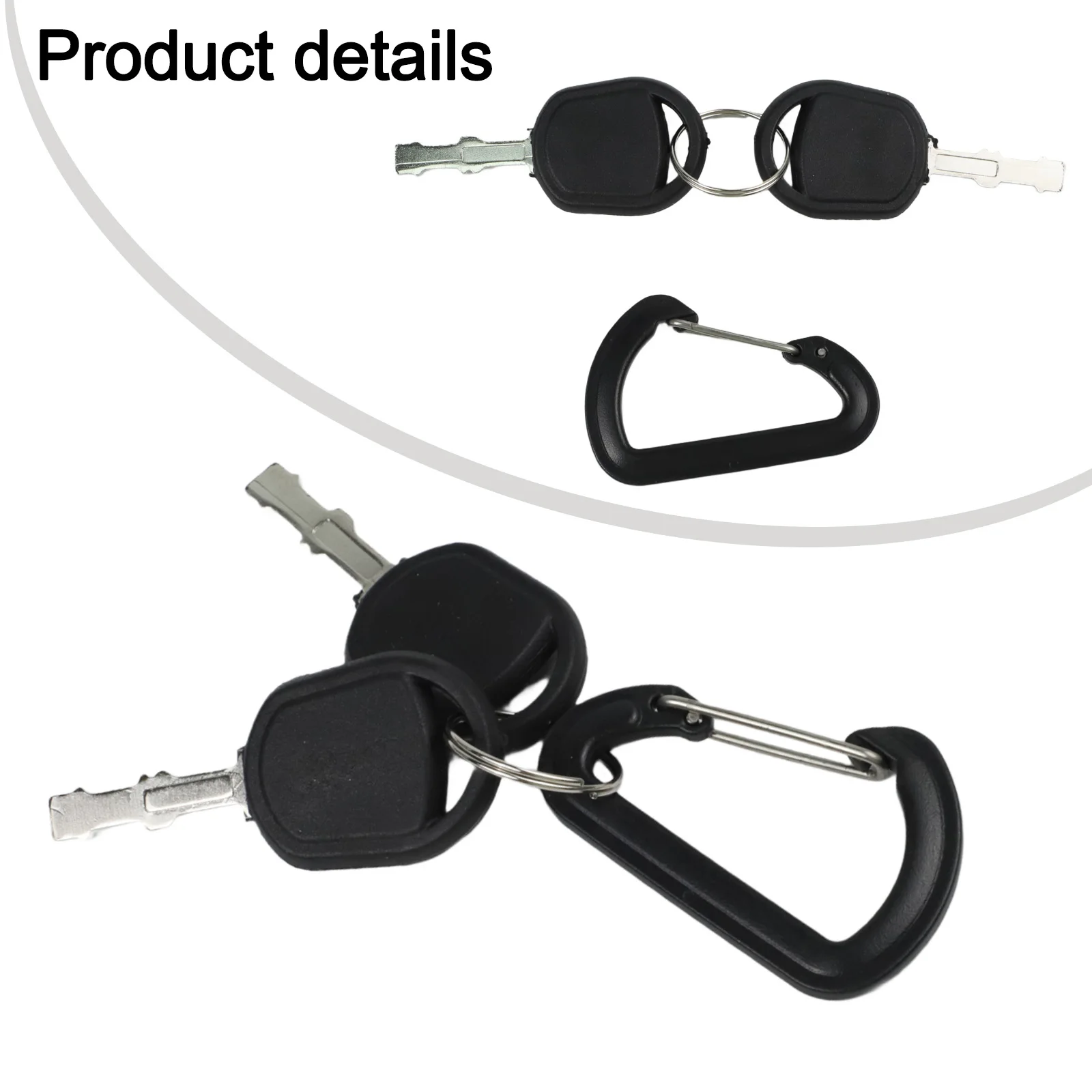 

This convenient lawn mower key set includes ten keys that fit perfectly on various For Cadets riding mower models