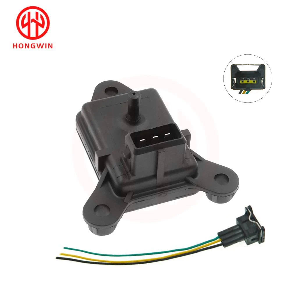 Colector de aire de admisión de mapa, Sensor de presión absoluta, Conector de 3 pines 46531222, 60814507, 60811067 para Fiat Panda Hatchback 1987-2004