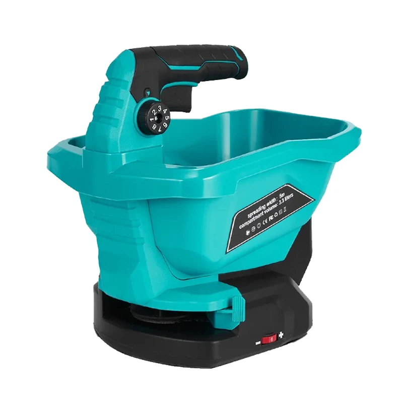 Multi Speed Electric Fertilizer Spreader Wireless Multi Angle Adjustable Sowing Machine Multifunctional Garden Electric Tools