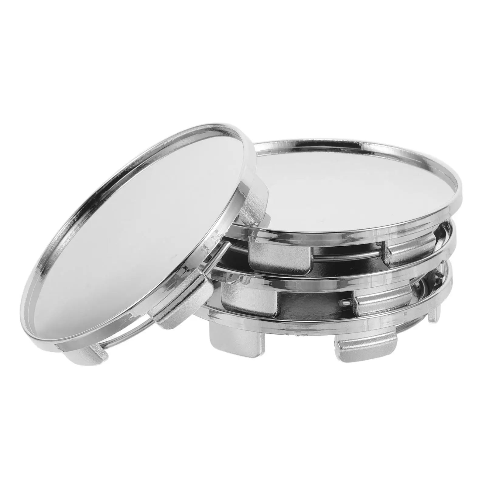 

4pcs Car 68MM Outer 63MM Inner ABS Material Protective Function Easy Installation Center Caps For Wheels Modified Car