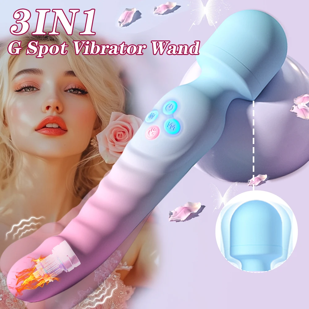 Powerful AV Vibrator for Women G Spot Dildos Magic Wand Clitoris Stimulator Female Vagina Massager Adults Sex Toys for Woman