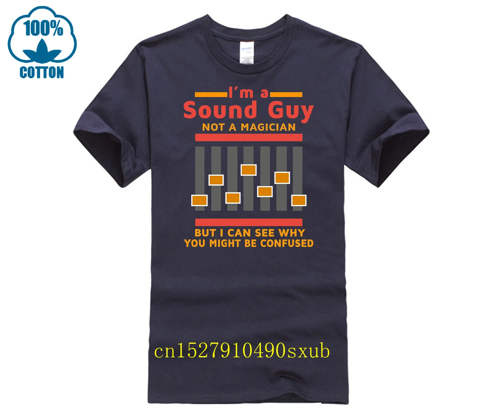 Mens I Am a Sound Guy Not a Magician TShirt Audio Engineer Tee Engineering shirt Sound Guy T Shirt