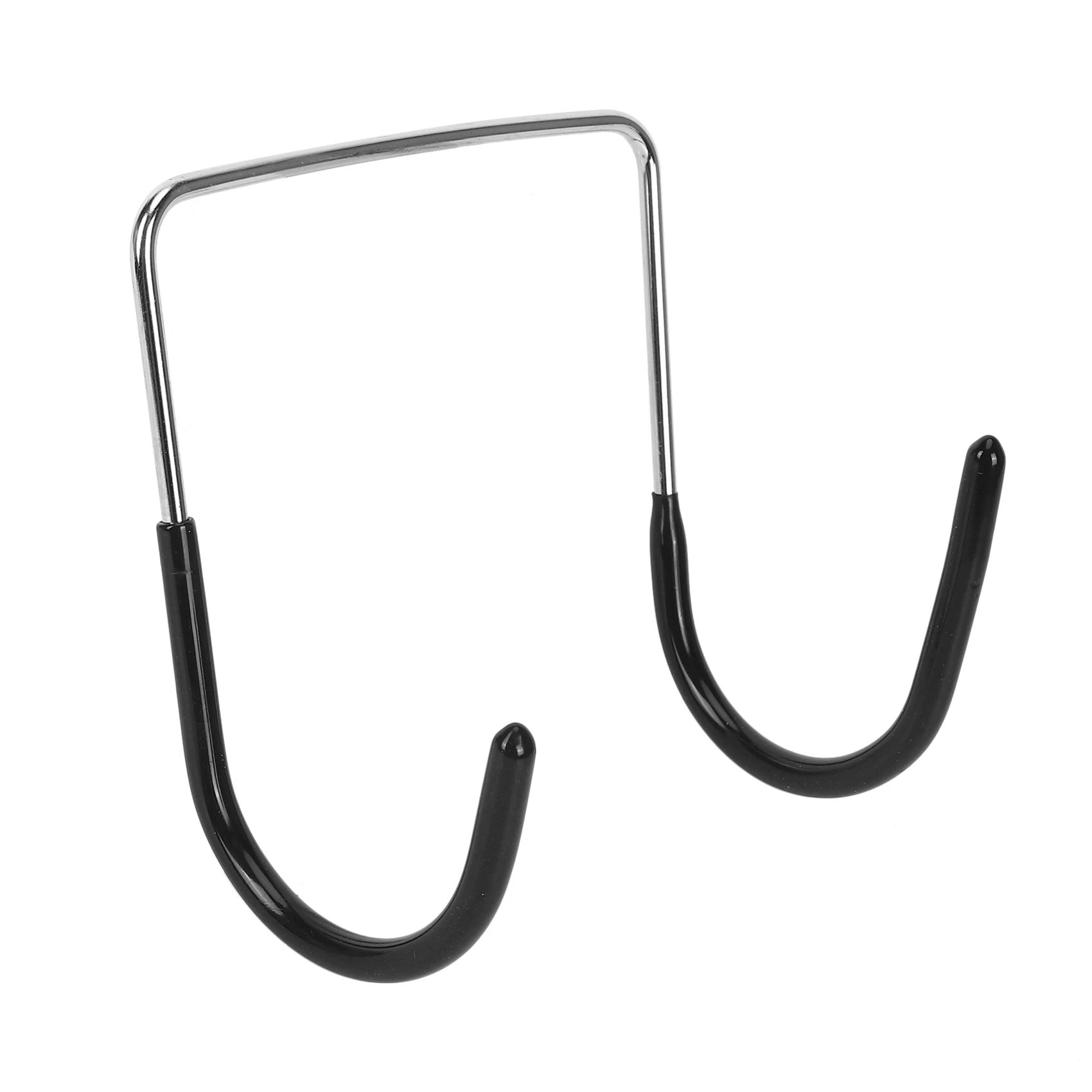 Rak gantung papan setrika elektrik, tempat penyimpanan papan setrika, gantung dinding elektrik warna hitam