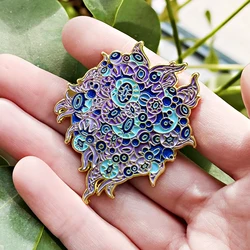 Sea monster trippy Cthulhu enamel pin Mythical creatures Octopus Brooches Hat Jewelry Accessories Gifts