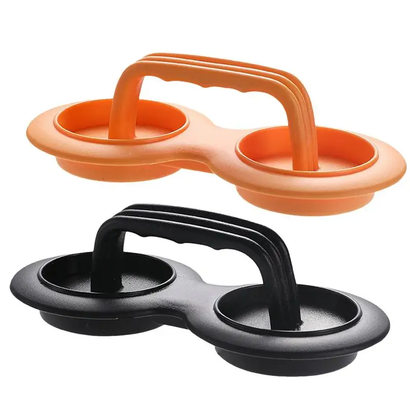 Burger Press Manual Pork Beef Burger Maker Mold 2 Cavity Non Stick Meat Patty Press Kitchen Aid Gadget For BBQ Baking Stuffed