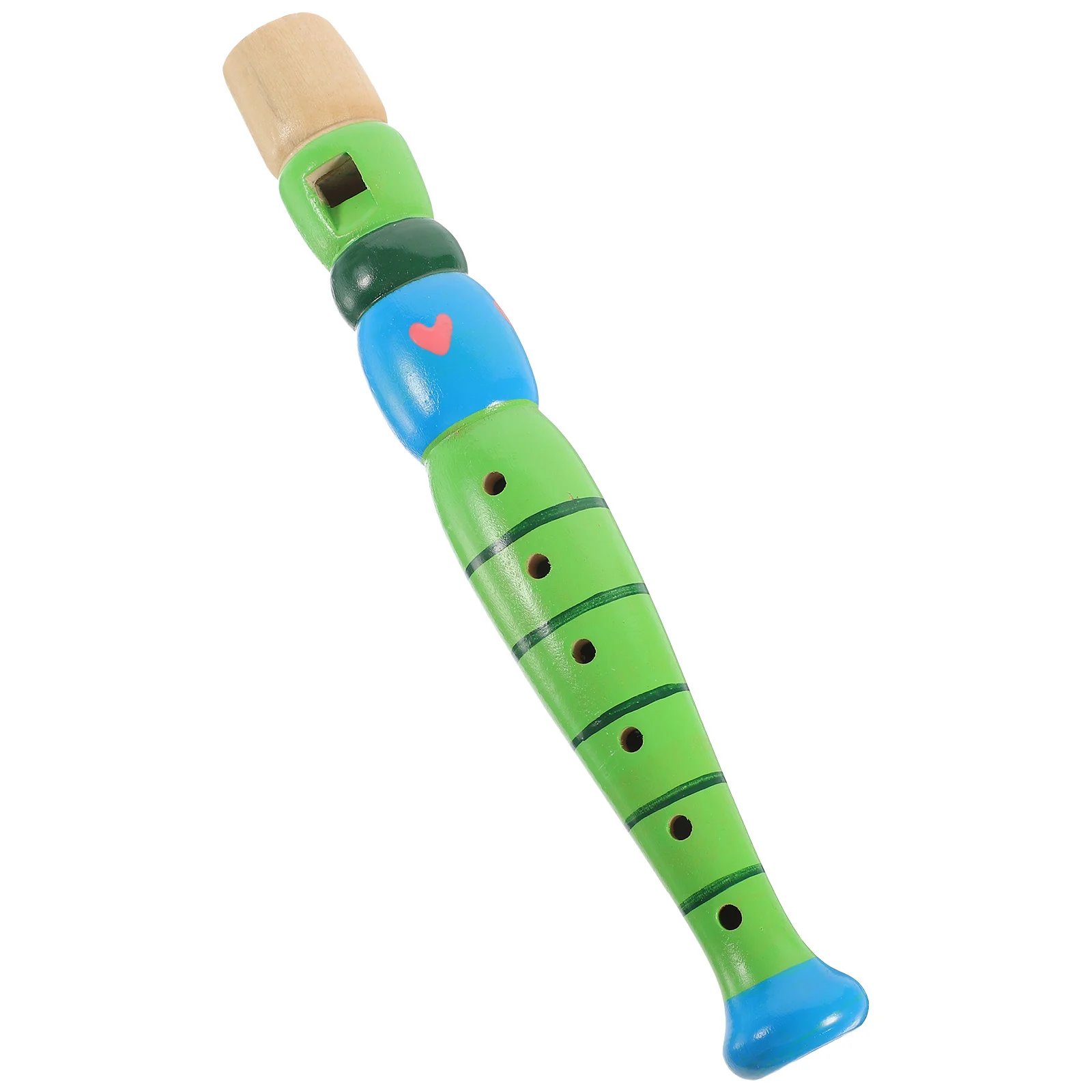 

Wooden Recorder Set For Bright Color Flute Plastic Wind Instrument Music Gift For Family Hand Flexibility